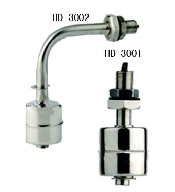 小浮球液位开关 型号：HD-3001、 HD-3002